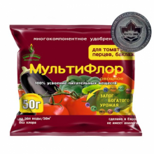 Мультифлор для томатов,перцев,баклажанов 50гр/150шт ДГ АКЦИЯ