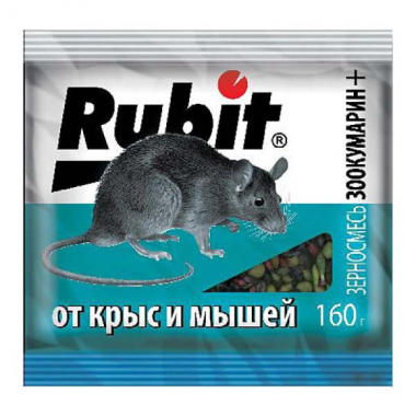 Рубит Зоокумарин (зернов.смесь) 160г (30шт)
