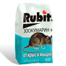 Рубит Зоокумарин (зернов.смесь пакет) 400г (25шт)