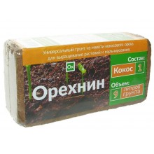 Кокосовый брикет Орехнин-1 650гр (9л)/24шт Nekura