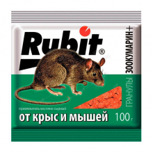 Рубит Зоокумарин + гран.сыр 100г (50шт)